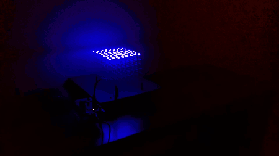 3D LED cube – ripple effect