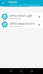 BLE mesh lighting node