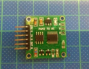 PWM to DC conversion
