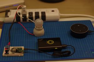 MT7697 interact with Echo dot - light off