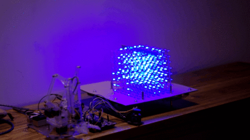 3D LED cube