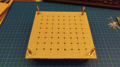 8x8 LED template
